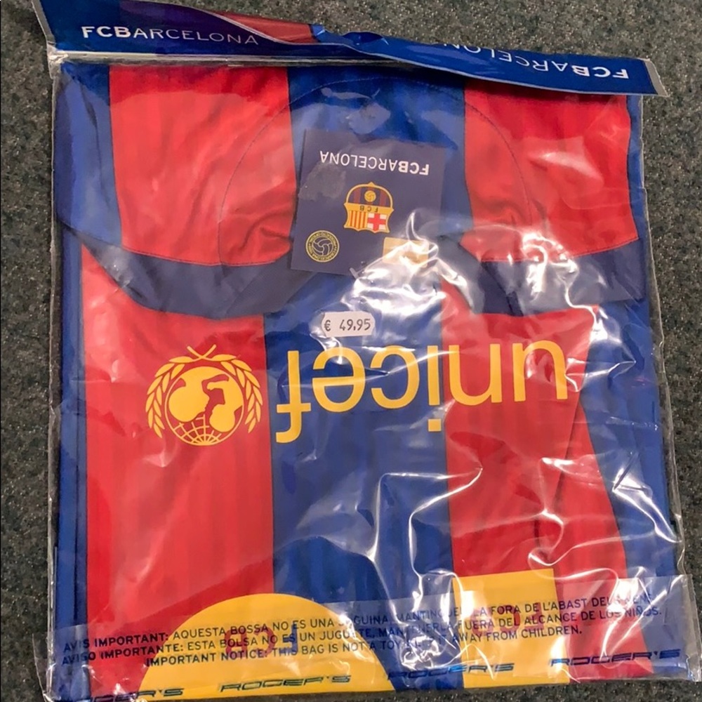 Messi FC Barcelona Jersey